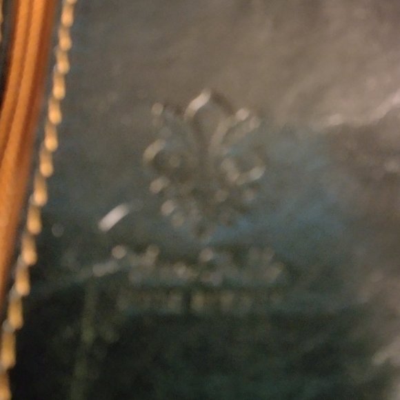 Vera Pelle Crossbody Bag Made in Italy Leather Zipper Front Nice - Picture 10 of 12